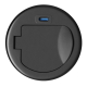 GNIAZDO MEBLOWE ORNO OR-GM-9040/B Ø6cm KABEL 1,9m 1xUSB